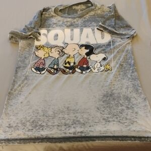 Peanuts Squad Tee Shirt Unisex Size Small